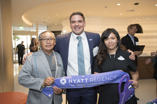 A Hyatt Regency Hotel Touches Down at Los Angeles International ...